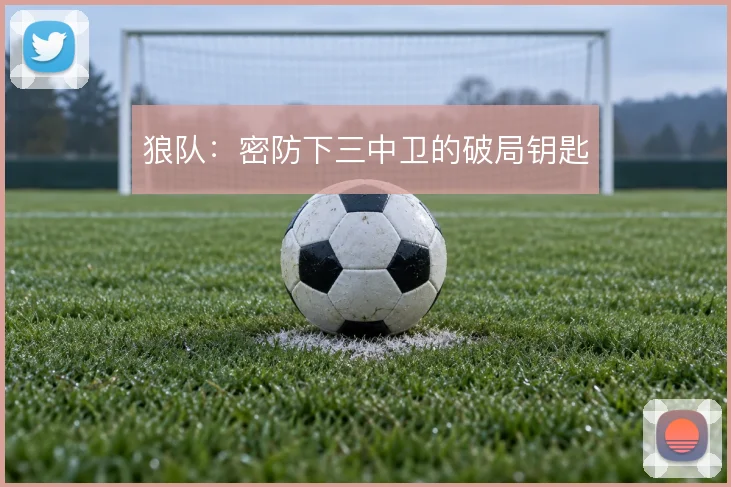 狼队：密防下三中卫的破局钥匙
